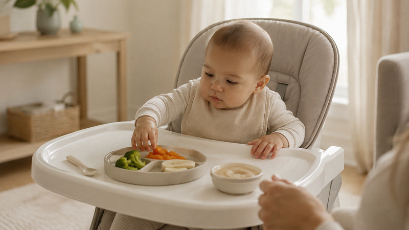 Baby Foods for 6 to 9 Months: Simple First Meal Ideas for New Parents