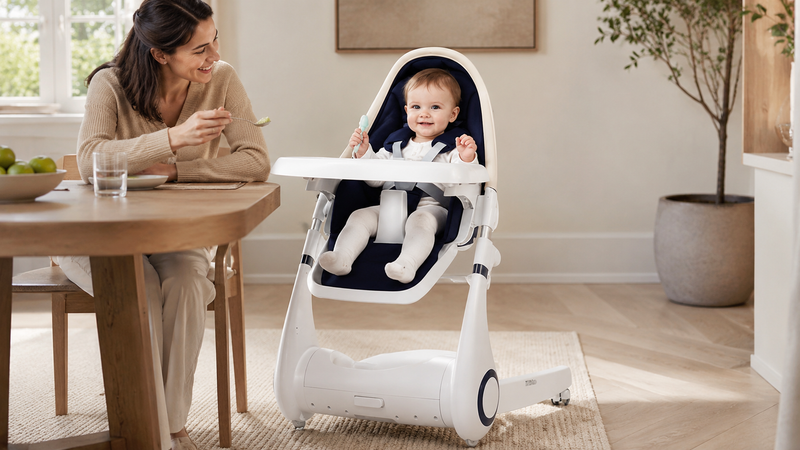 How to Adjust a High Chair for Better Posture: Seat, Footrest, Tray, and Harness