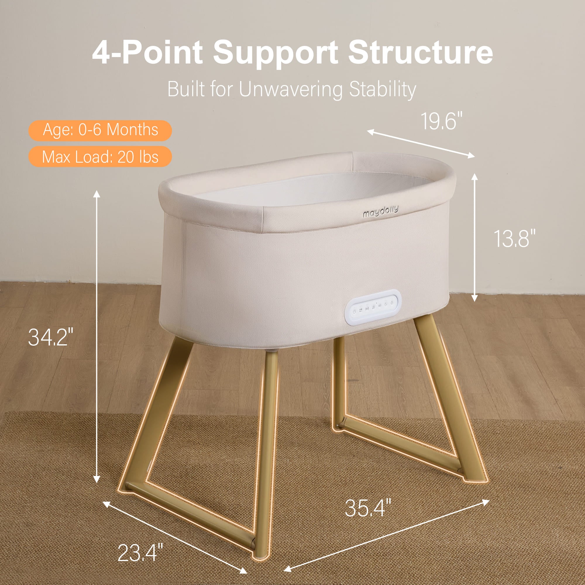 Maydolly S700 Smart Electric Cradle