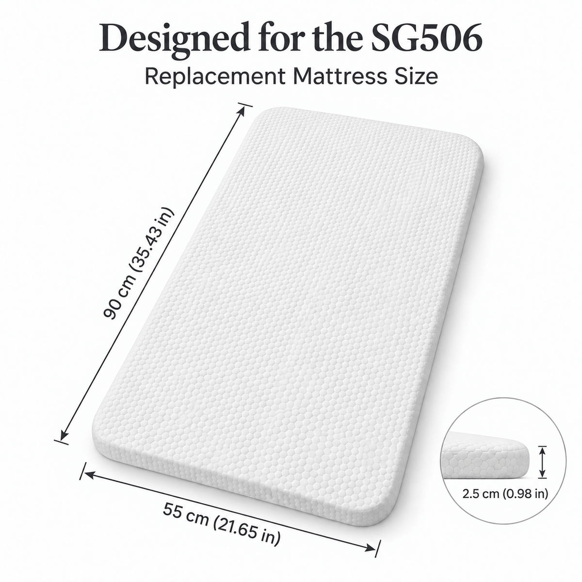 Maydolly 506 Cradle Replacement Mattress