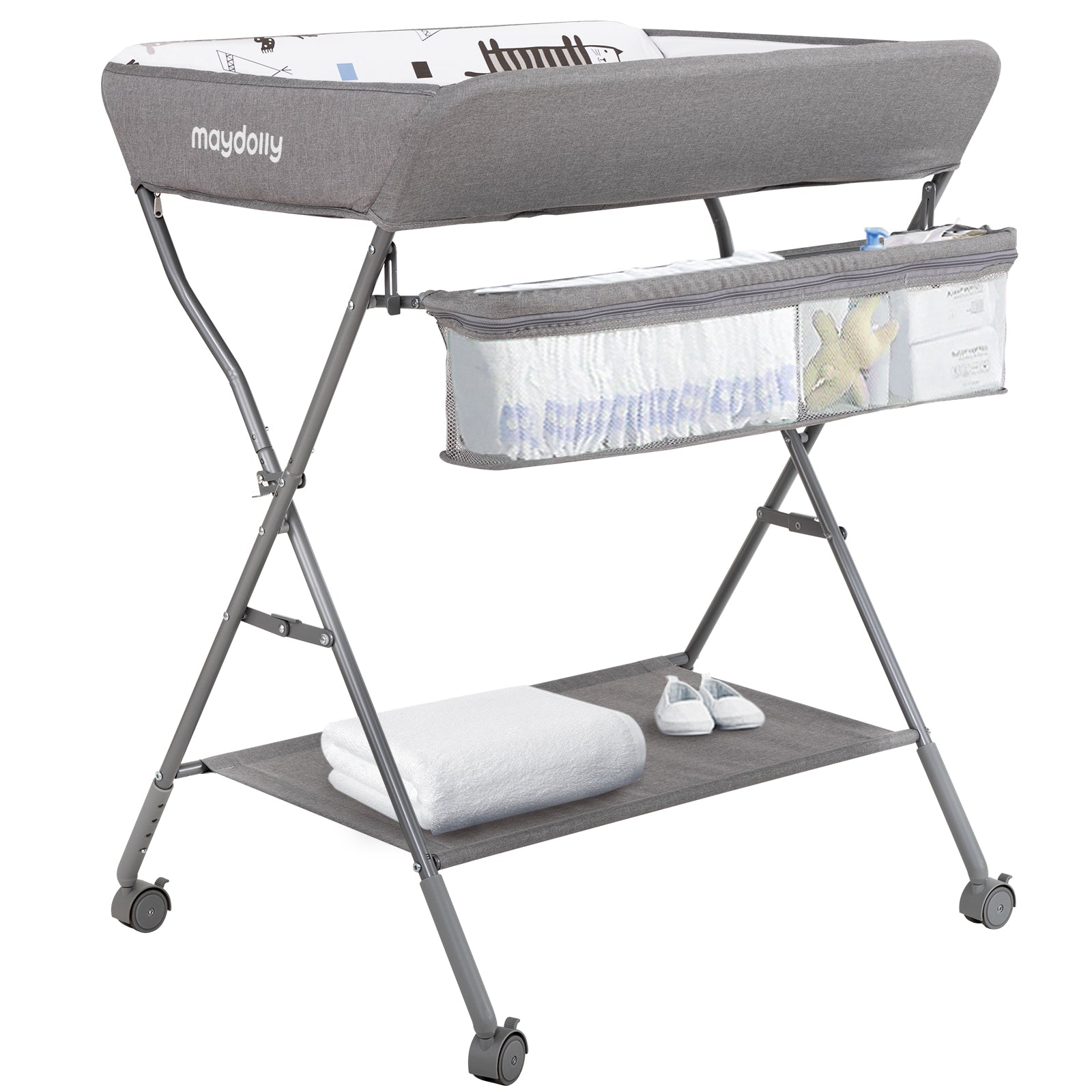 Maydolly 208 Faltbarer und wasserdichter Wickeltisch