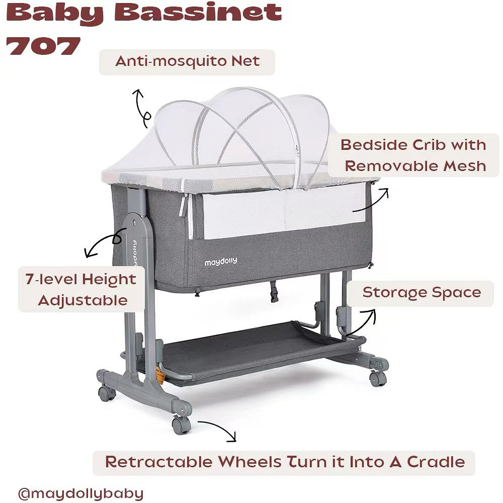 Maydolly 707 Baby-Beistellbett