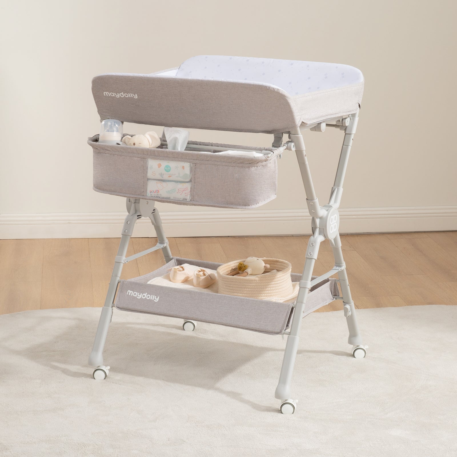 Maydolly 218 Foldable & Waterproof Baby Changing Table