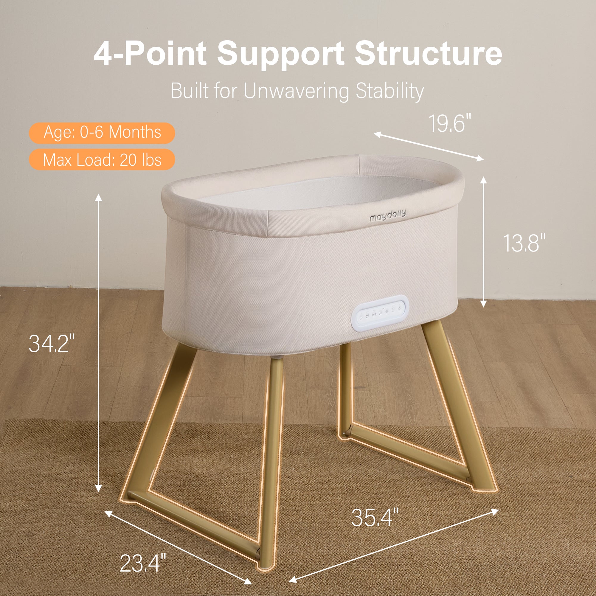 Maydolly S700 Smart Electric Cradle