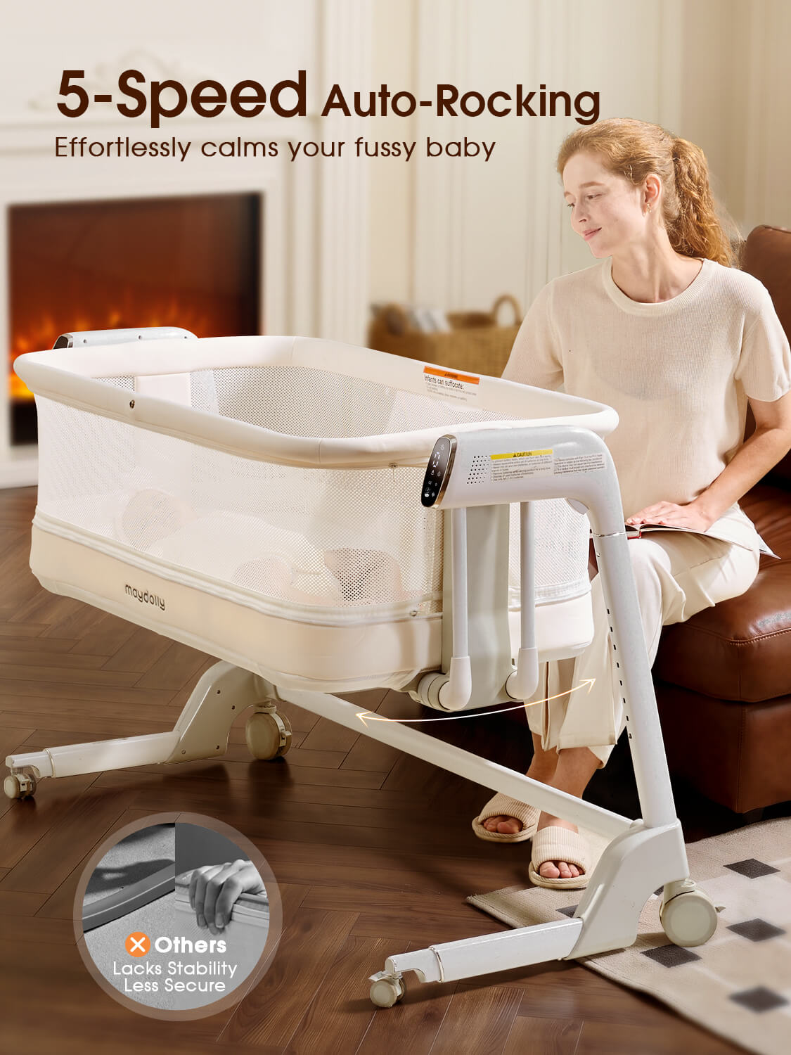 Culla elettrica intelligente Maydolly 506