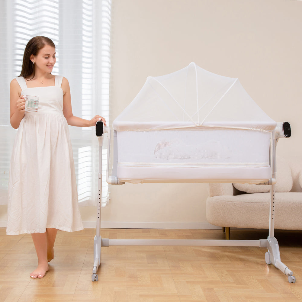 Maydolly 506 Smart Electric Cradle with Cry Detection for Europe