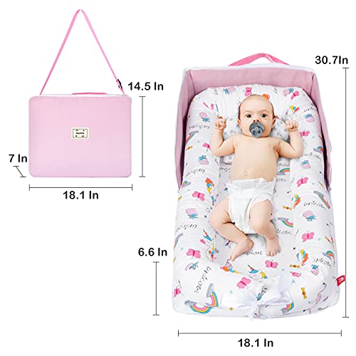 Cotton Baby Bassinet Cribs Baby Nest for Cosleeping
