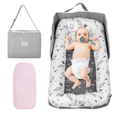 Cotton Baby Bassinet Cribs Baby Nest for Cosleeping