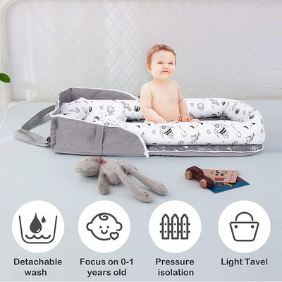 Cotton Baby Bassinet Cribs Baby Nest for Cosleeping