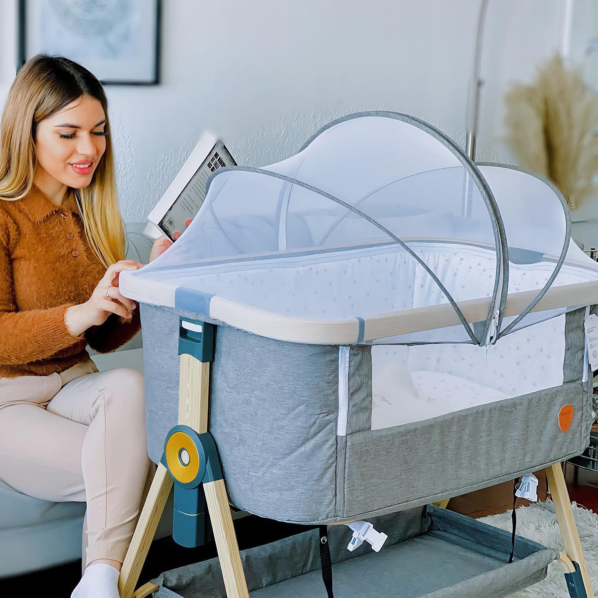 Cuna ajustable 3 en 1 Maydolly C03